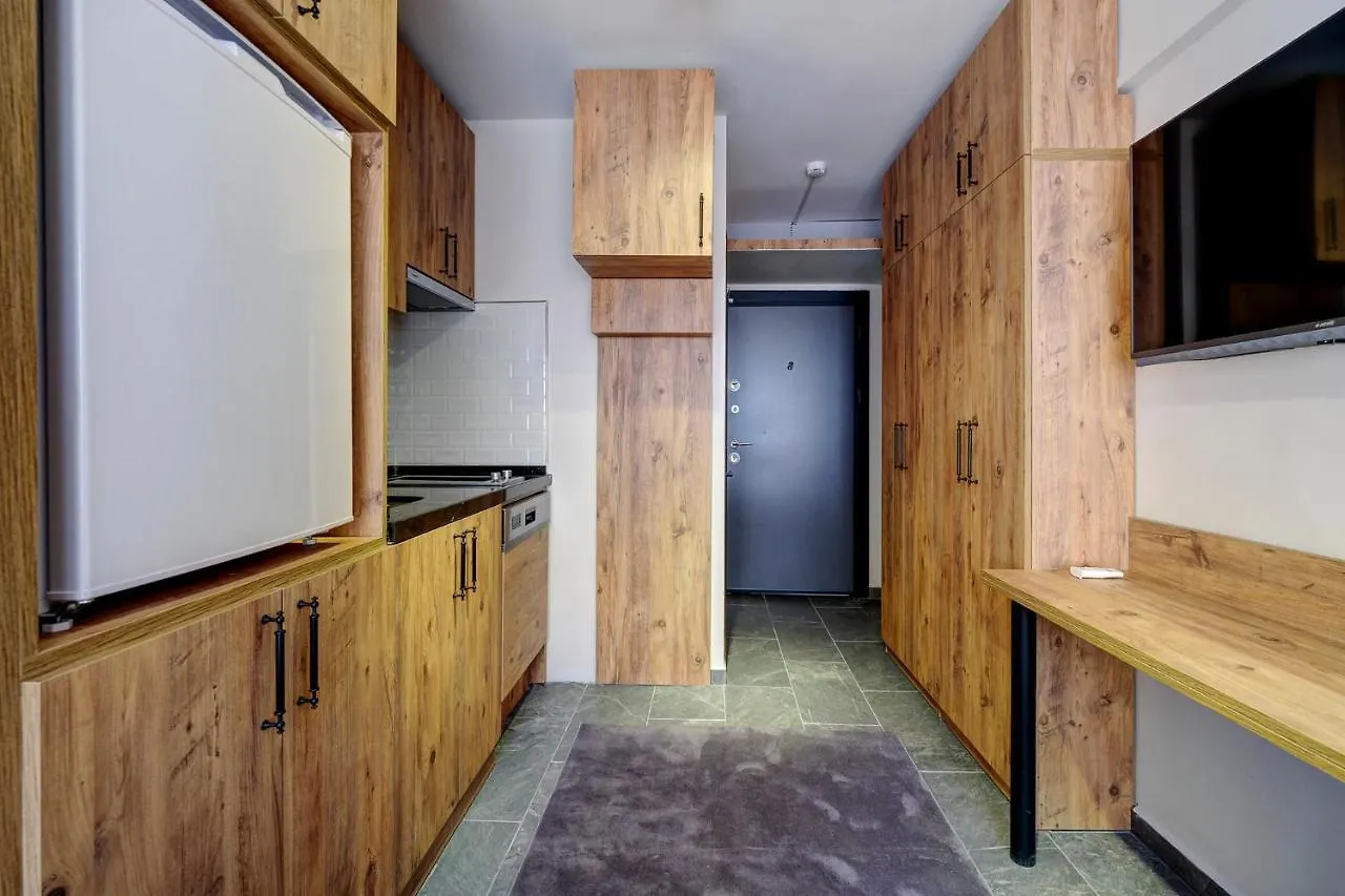 2023 Decoration, New Electonics, 50Mbps Internet, Modern, Studio, 18M2, Best Location, 300 M To Bosphorus Istanbul 0*,