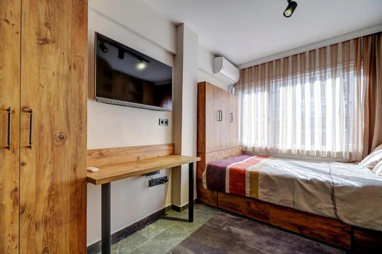 2023 Decoration, New Electonics, 50Mbps Internet, Modern, Studio, 18M2, Best Location, 300 M To Bosphorus Istanbul